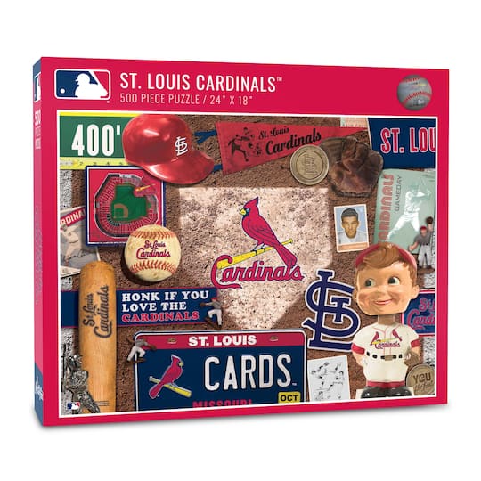 MLB Baseball Retro Series 500 Piece Puzzle By Youthefan in St. Louis Cardinals | 18" x 24" | Michaels®
